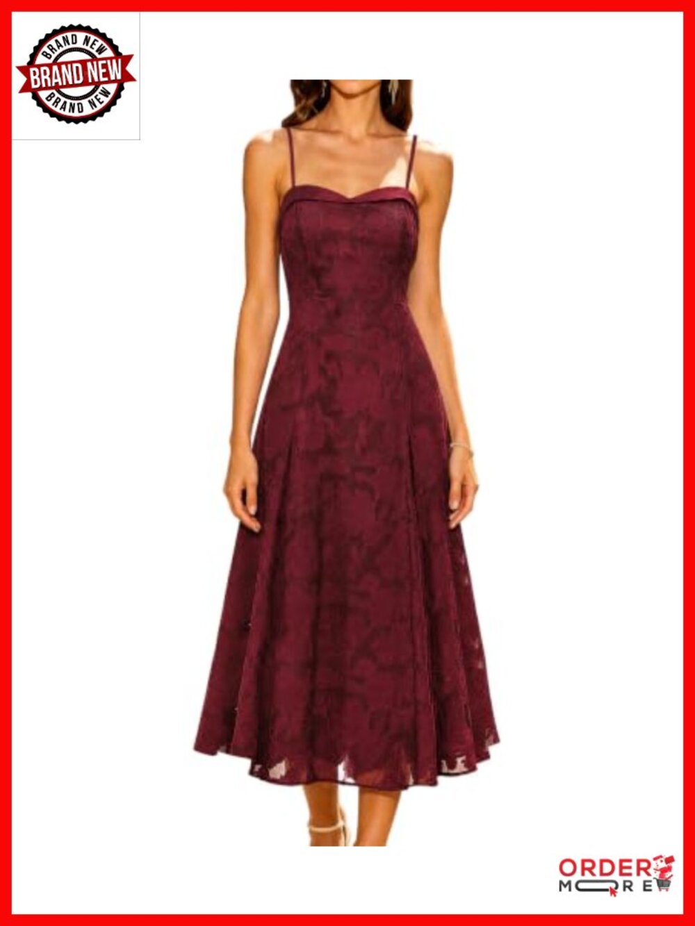 Formal Wedding Guest A Line Sleeveless Spaghetti Strap Corset Chiffon Elegant